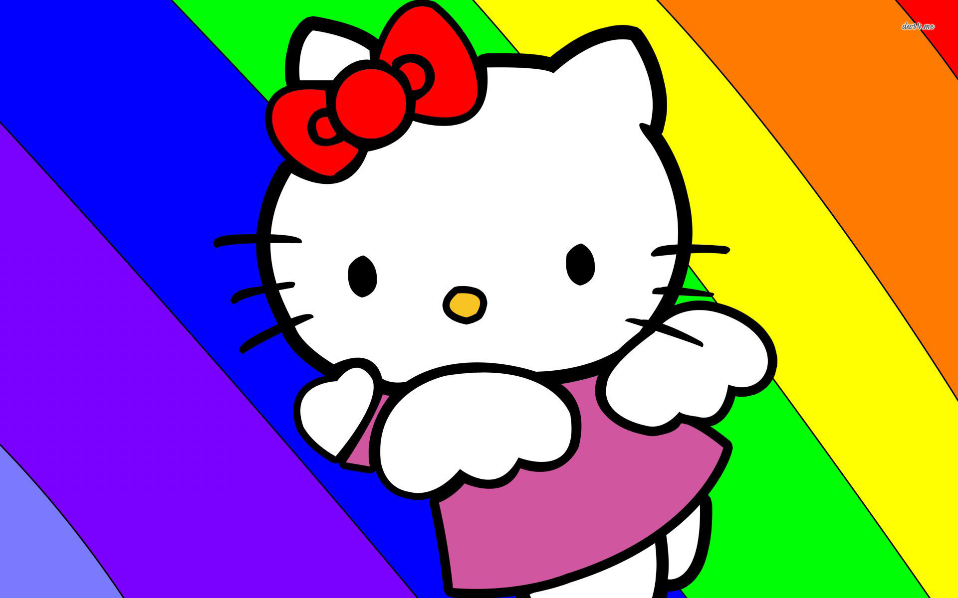 Hình nền iPad Hello Kitty cực dễ thương, màu sắc bạn nên sở hữu ngay